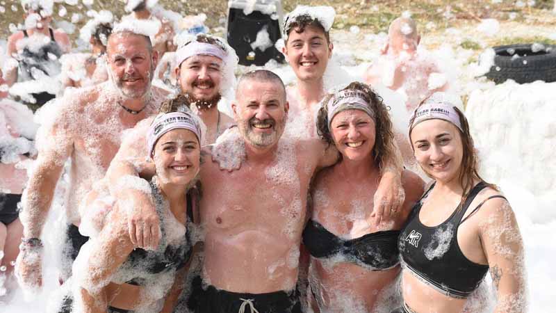 foam party fun with family in antalya
