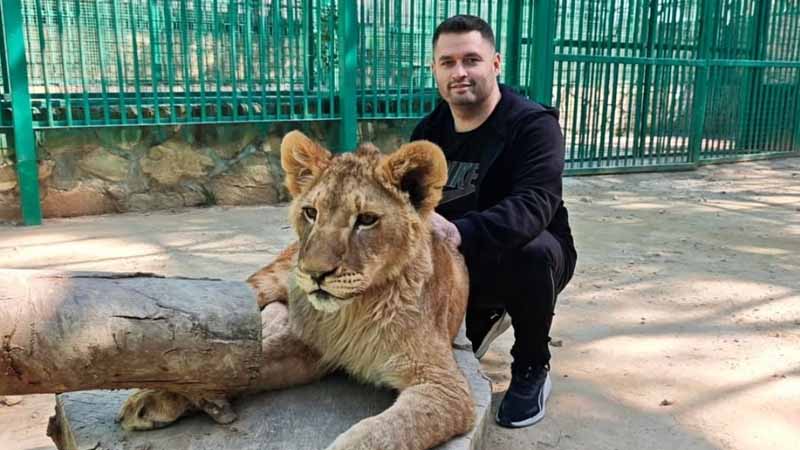 photos with lions alanya