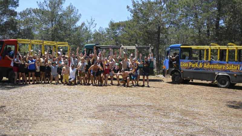 fun safari with family in alanya